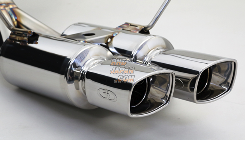 Ganador Vertex 4WD/SUV Muffler Exhaust System Dual Squared