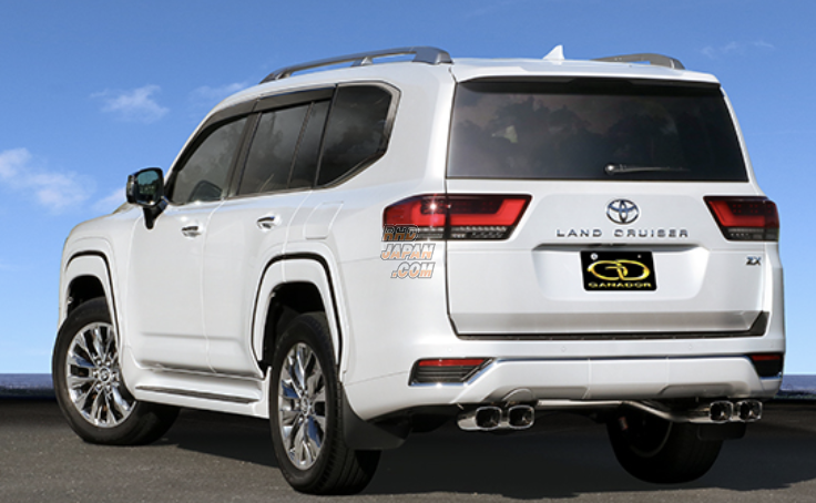 Ganador Vertex 4WD/SUV Muffler Exhaust System Quad Squared Ganador Vertex 4WD/SUV Muffler Exhaust System Quad Squared