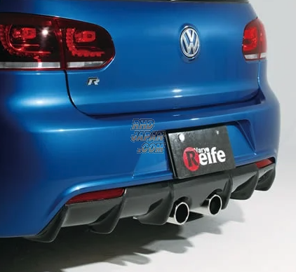 Garage Vary Vary Reife Rear Diffuser FRP - VW Golf 6 1KCDLF
