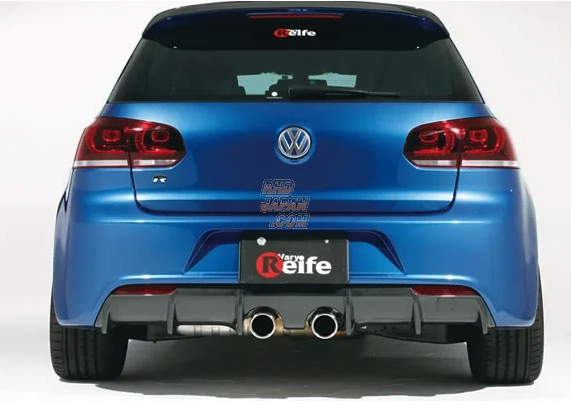 Garage Vary Vary Reife Rear Diffuser FRP - VW Golf 6 1KCDLF