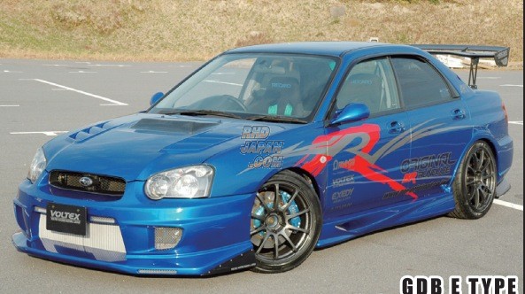 VOLTEX Rear Under Tray Diffuser - Impreza WRX STI GDB Applied F