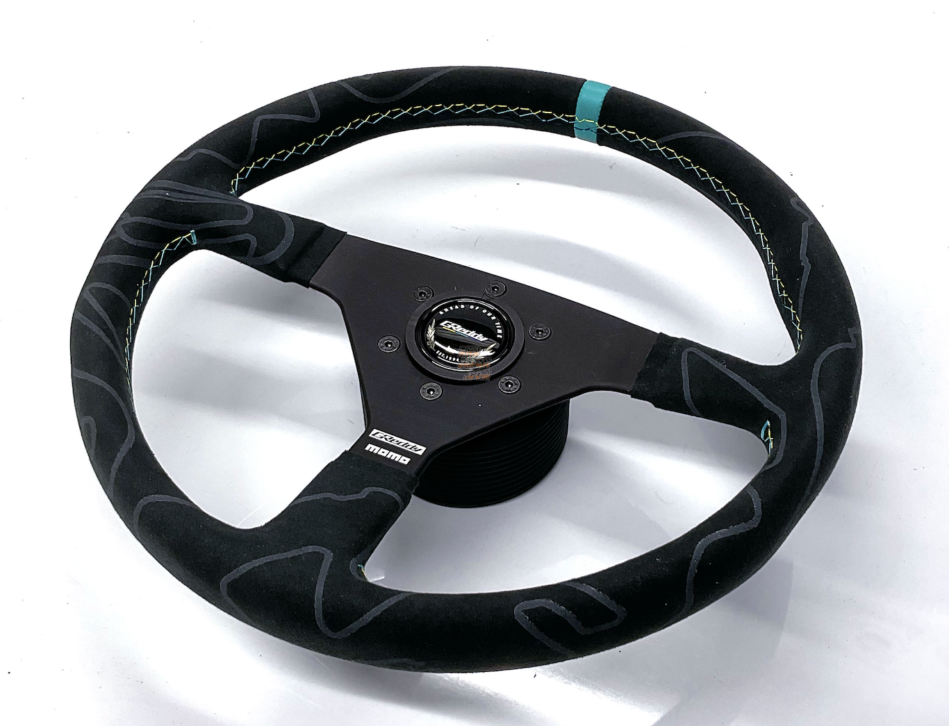 Trust Greddy X Momo Collaboration Steering Wheel - Suede