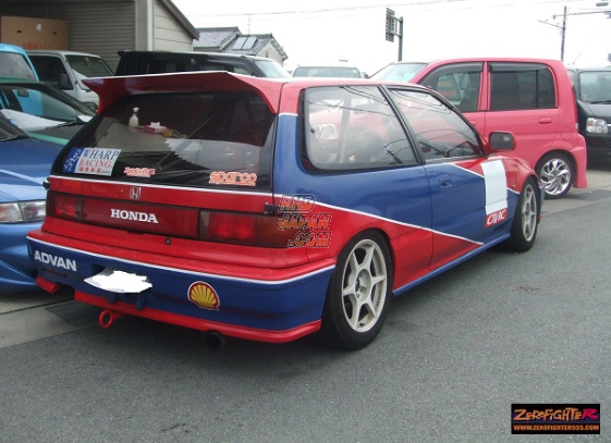 Zero Fighter Auto Custom Traction Stay Hook Ver. 3 Rear - Civic EF9 EG6 Type-R EK9