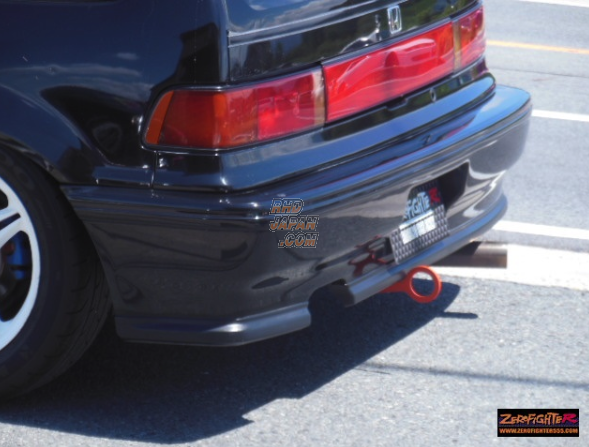 Zero Fighter Auto Custom Traction Stay Hook Ver. 3 Rear - Civic EF9 EG6 Type-R EK9