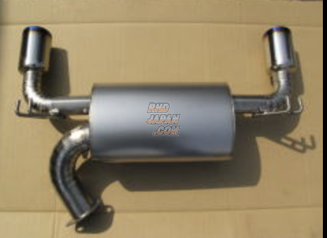 Unlimited Works Full Titanium Muffler Exhaust 80mm Main