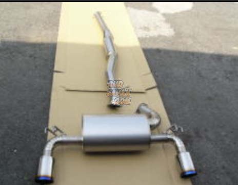 Unlimited Works Full Titanium Muffler Exhaust 80mm Main
