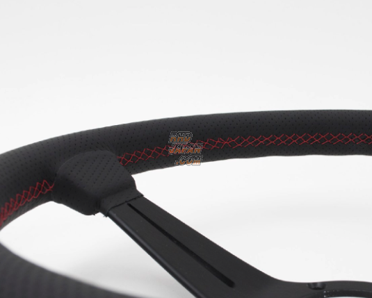 NARDI Steering Wheel Sports Type Rally 340mm - Red Logo