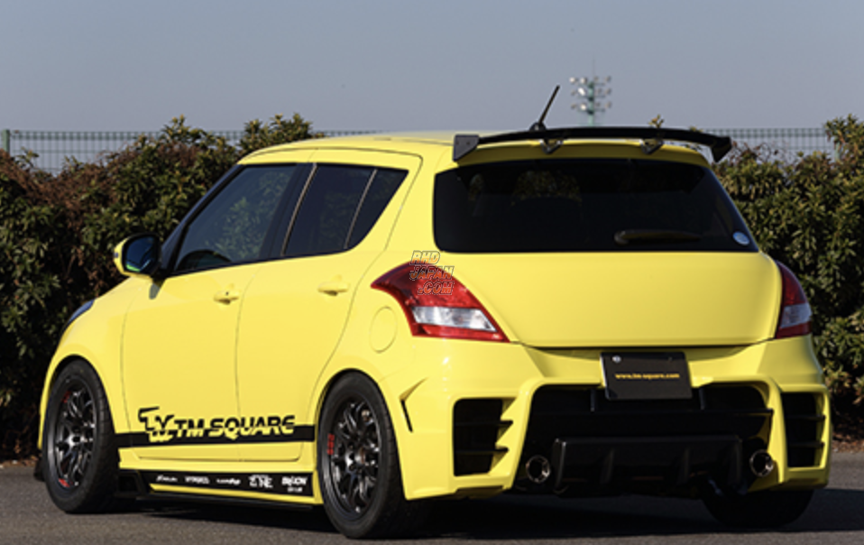 TM Square Rear Bumper Spoiler - Swift Sport ZC32S - RHDJapan