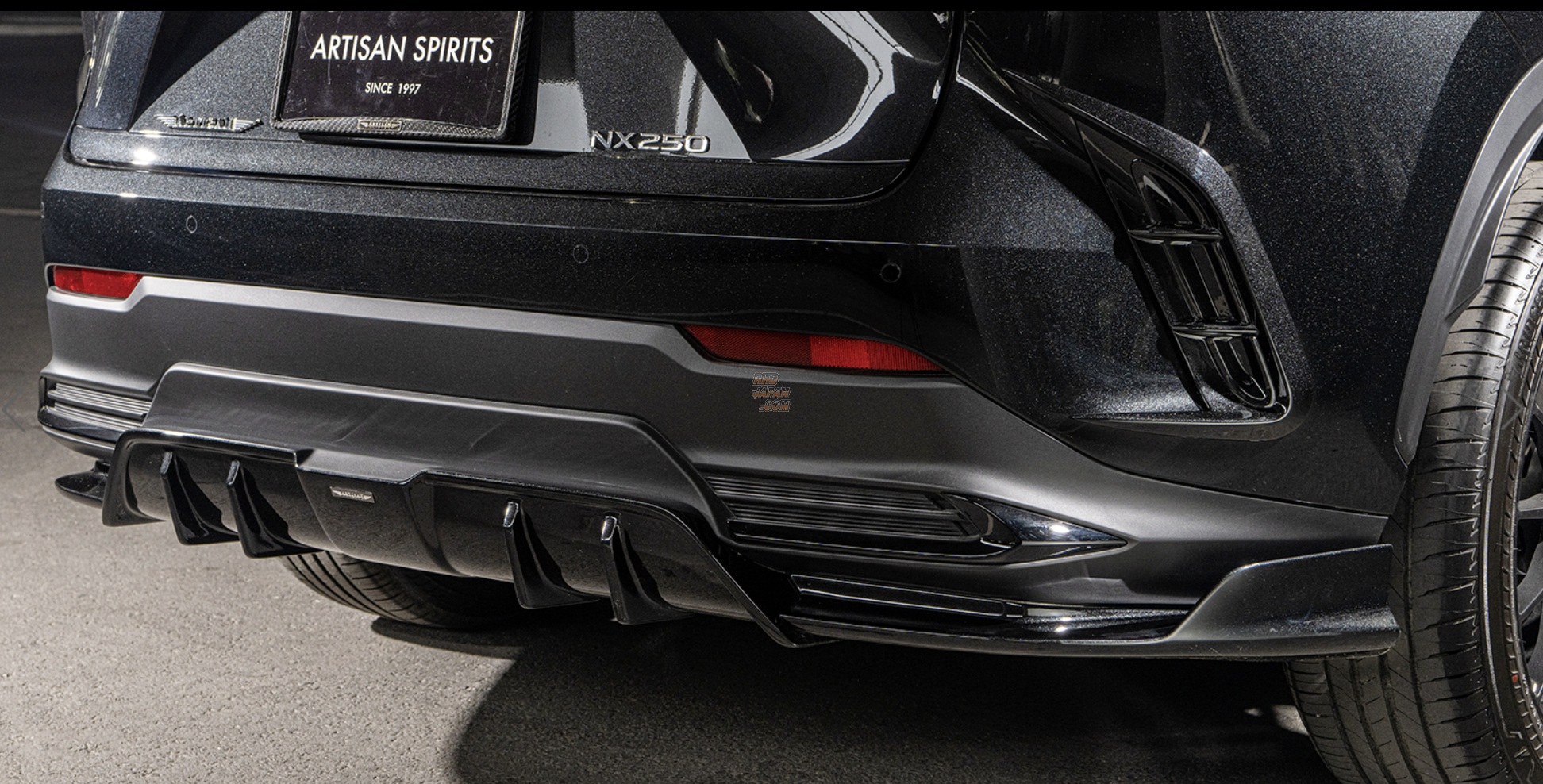 Artisan Spirits Sports Line Black Label Rear Under Spoiler FRP - Lexus NX Standard Bumper