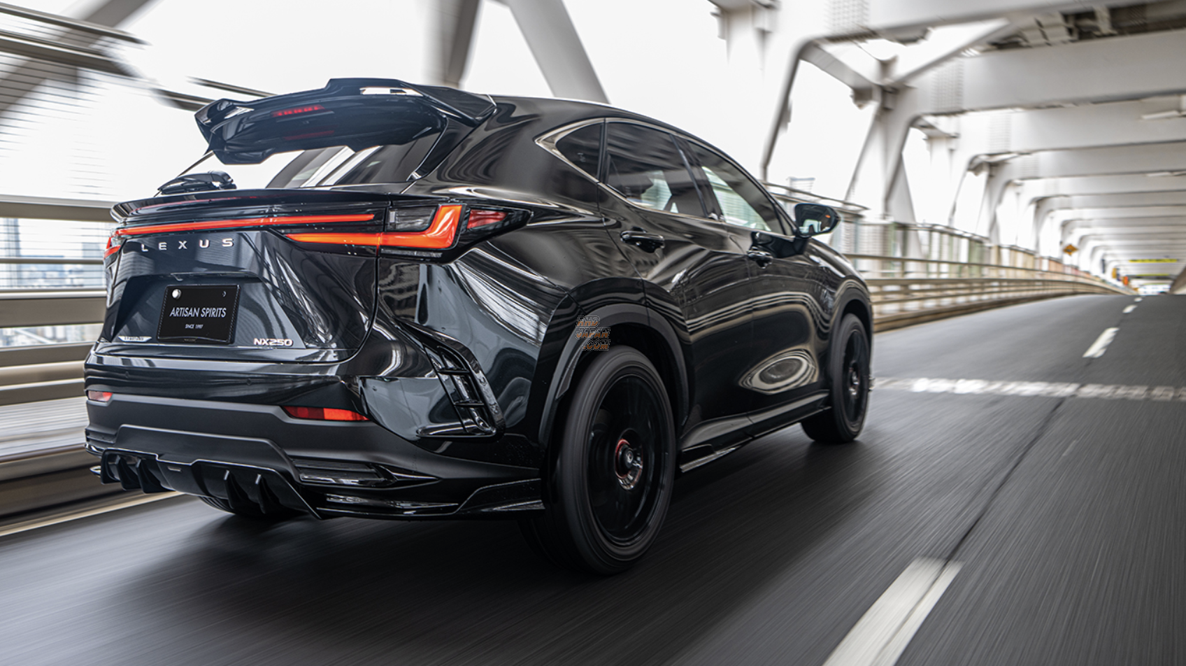 Artisan Spirits Sports Line Black Label Rear Under Spoiler FRP - Lexus NX Standard Bumper