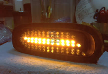 Car Shop GLOW LED Front Combination Lamp Set Version 1 - JZA80
