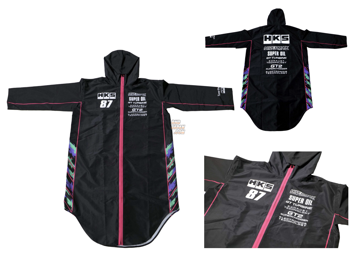 HKS Premium Goods Team Raincoat 2025 - Free Size