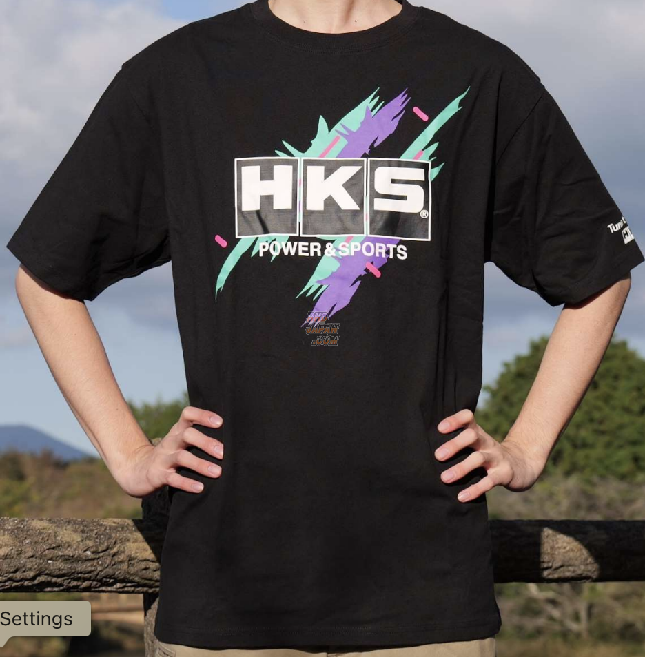 HKS Premium Goods HKS T-Shirt Super Racing Black - XXXL / 4L