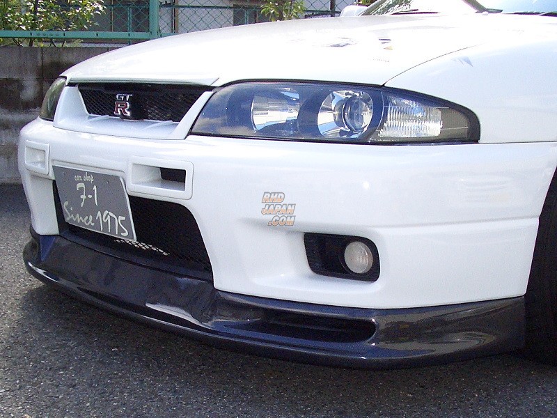 Carshop F1 Front Lip Spoiler Type 1 Twill Carbon - BCNR33