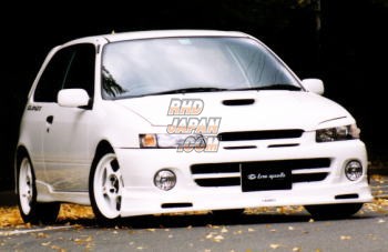 LIVE SPORTS Front Lip Spoiler Type B White Primer Gel Coat - EP91 Zenki