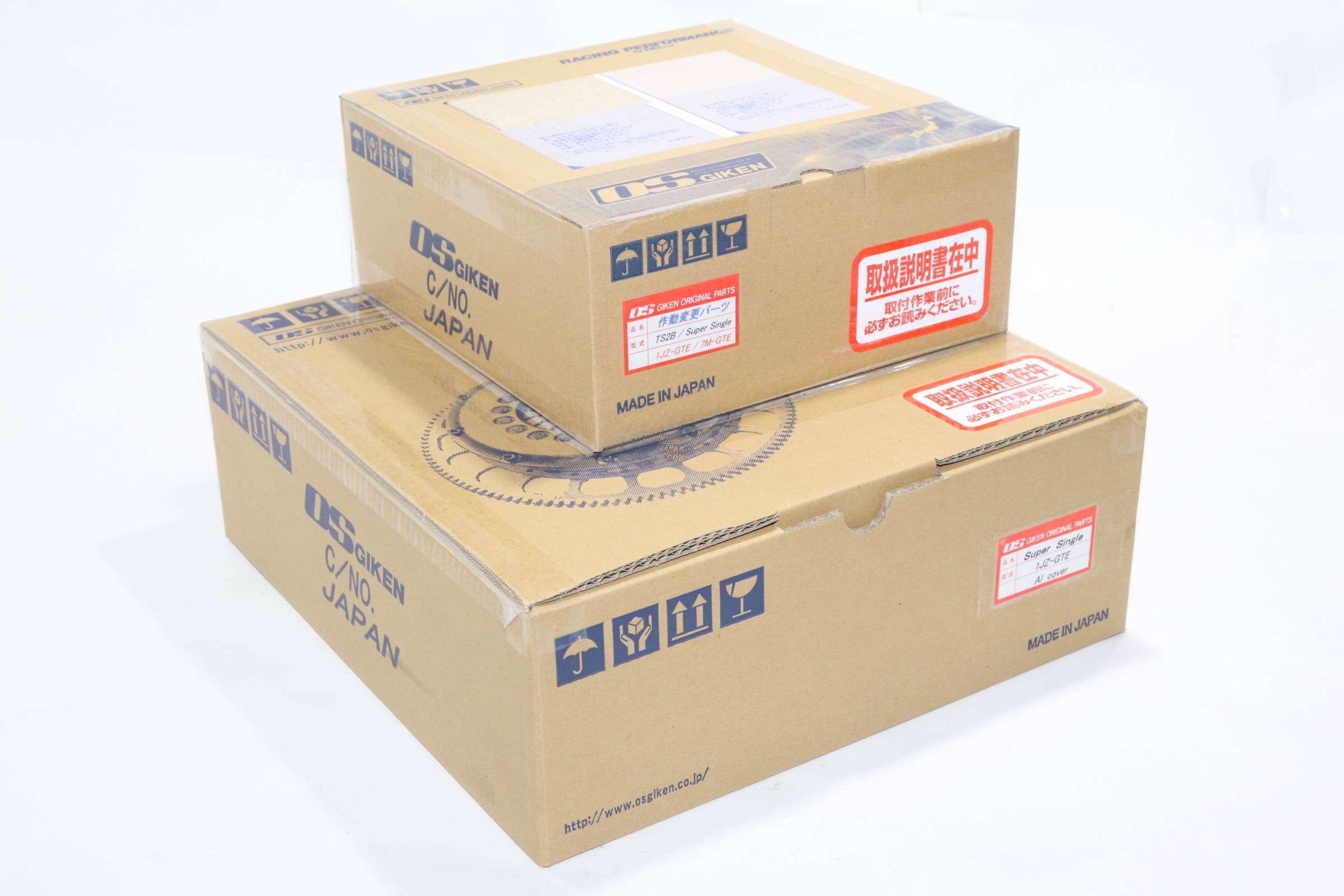 OS Giken Super Single Clutch Kit Aluminum Cover - JZX90