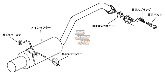 HKS Silent Hi-Power Exhaust System - Vezel RU1 RV3 Vezel