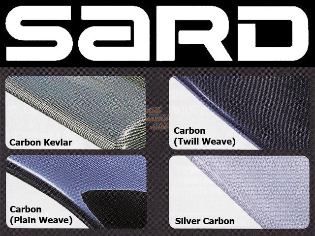 Sard GT Wing Type-R 1320mm Carbon