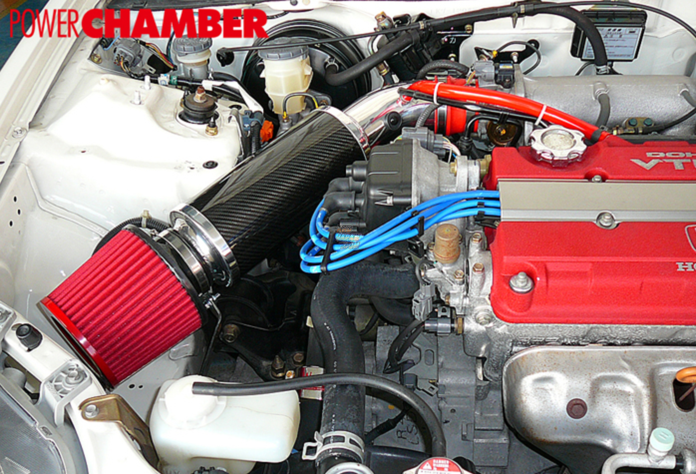 ZERO-1000 Power Chamber Air Intake System Type 2 Super Red - EG# EJ# EH1 EK# DC1 DB# EL#