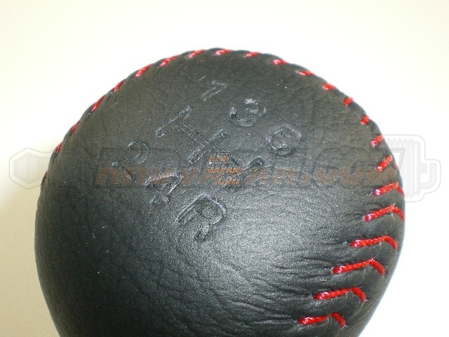 Mazda OEM Spirit-R Red Stitch Shift Knob - FD3S