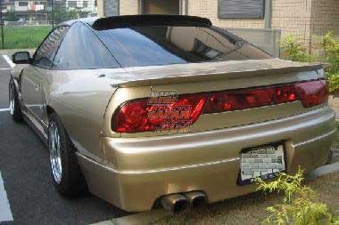 Super Made Instant Gentleman Rear Bumper - 180SX RPS13 RS13 RS13