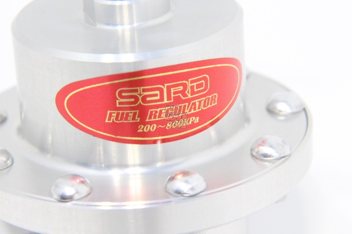 Sard Adjustable Fuel Regulator Standard Type AN #6 - Silver Alumium
