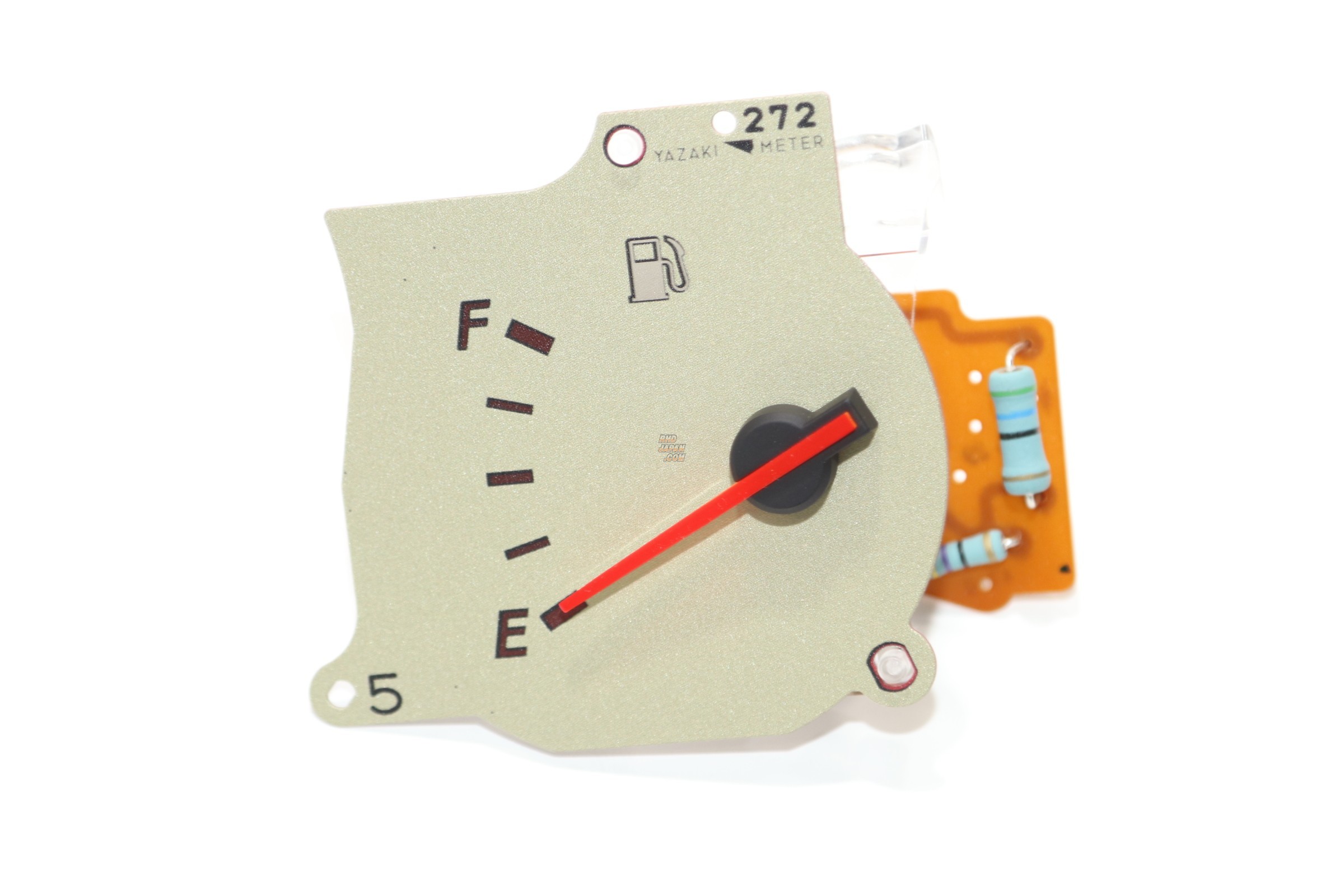 Zone White Face Gauges - Fuel Meter - Z32