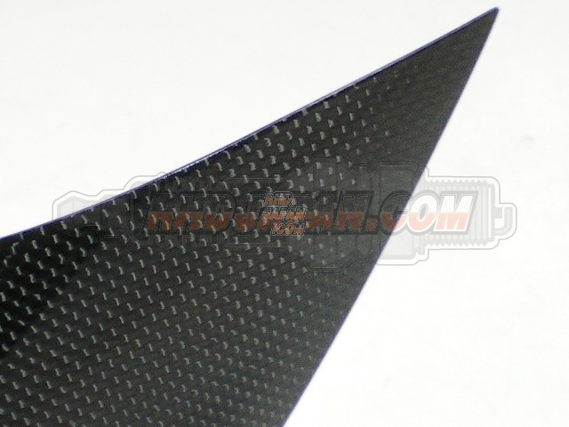 RSW Dashboard Corner Panel Black Carbon Fiber Twill Weave - Z33