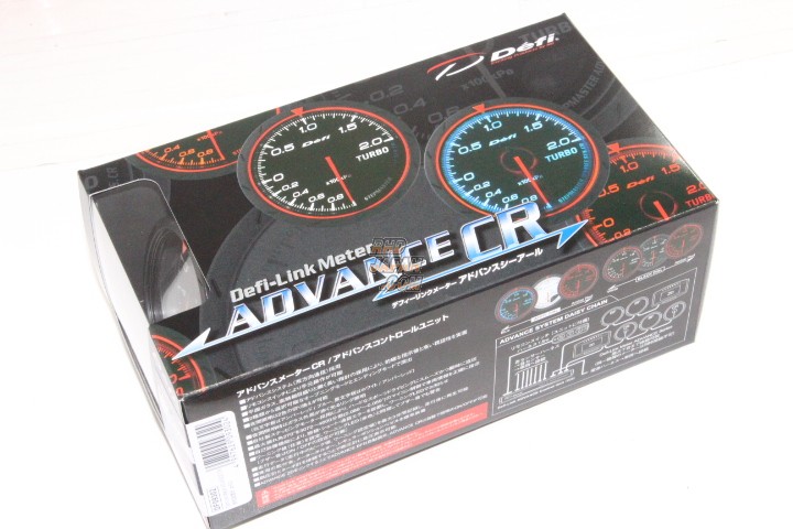 Defi Link Advance CR Fuel Pressure Gauge 60mm - White