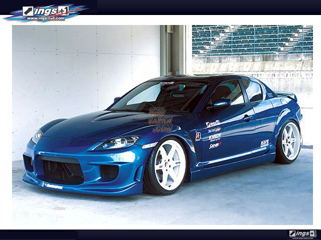 ings N-SPEC 3P Aero Set Full Aero Body Kit FRP - RX-8 SE3P Zenki