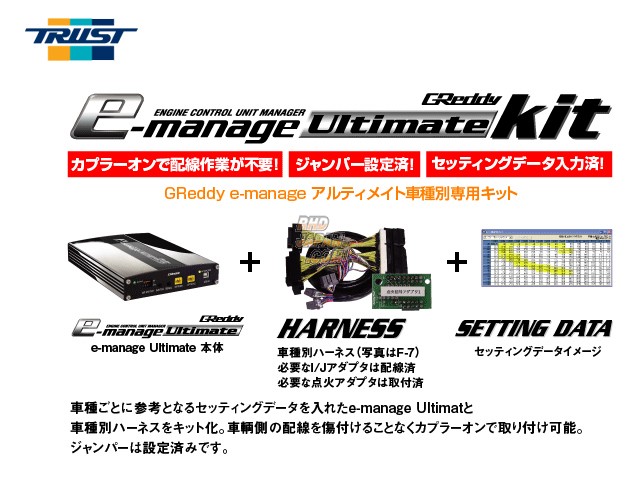 Trust GReddy E-Manage Ultimate Kit - DC5 - RHDJapan