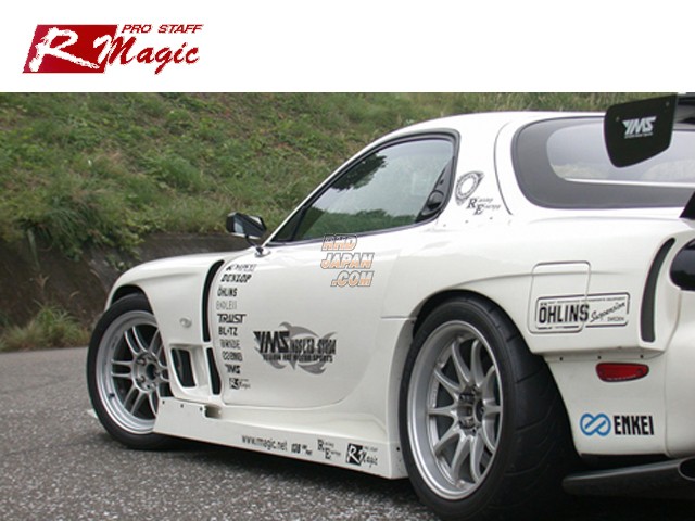 R-Magic RE Quarter 2005 Version Widebody Fender Kit STD Rear Bumper - FD3S