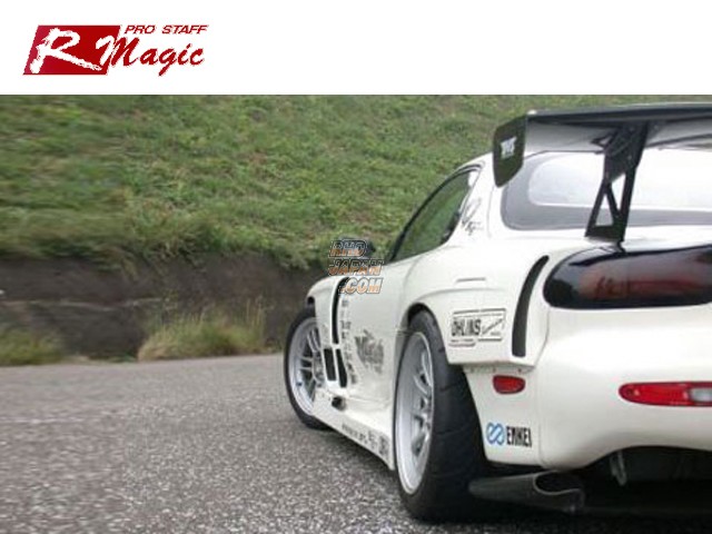 R-Magic RE Quarter 2005 Version Widebody Fender Kit STD Rear Bumper - FD3S