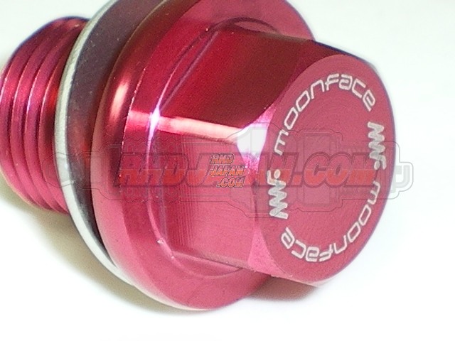 MoonFace Lightweight Oil Filler Bolt Type-5 Red - M16 X P1.50