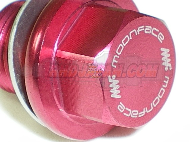 MoonFace Lightweight Oil Filler Bolt Type-5 Red - M16 X P1.50