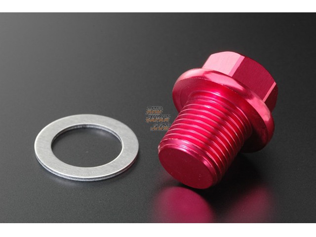 MoonFace Lightweight Oil Filler Bolt Type-5 Red - M16 X P1.50