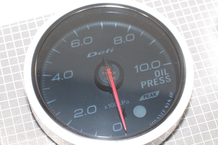 Defi-Link Meter BF オイルプレッシャーメーター Defi Link Advance BF Oil Pressure Meter - Red - RHDJapan