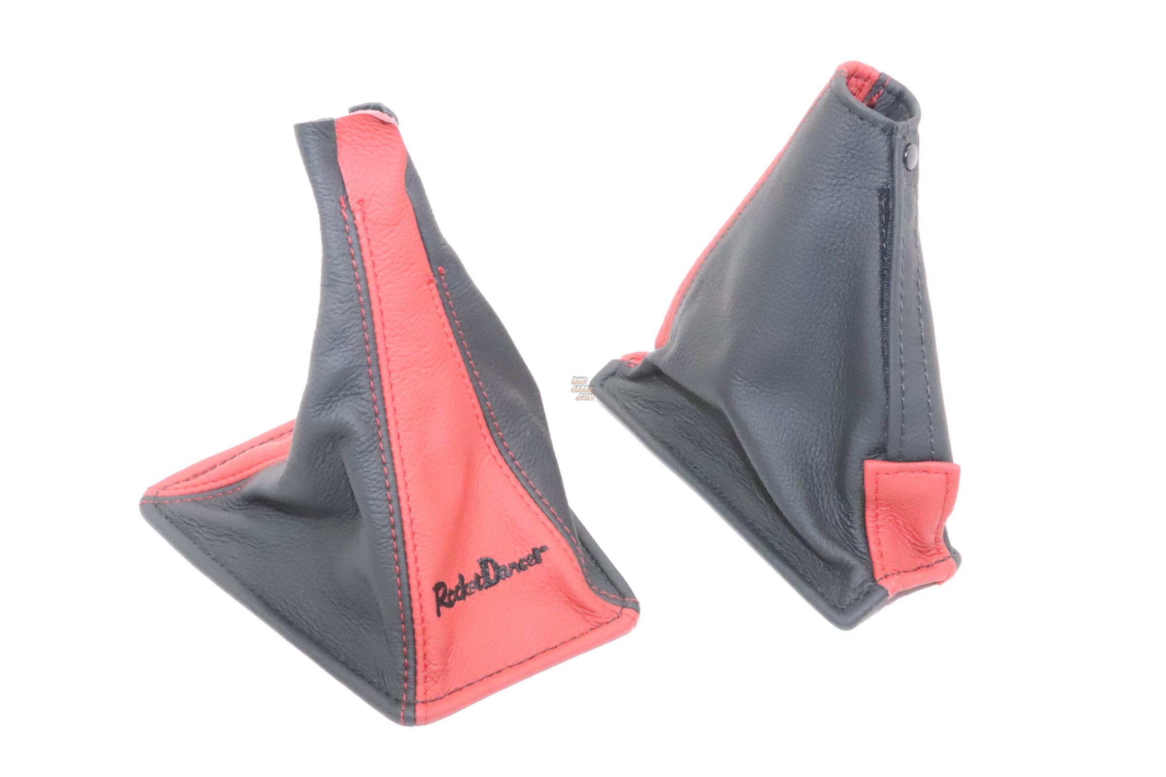Fujimura Auto Shift Boot and Side Brake Boot Set Two-Tone Embroidered