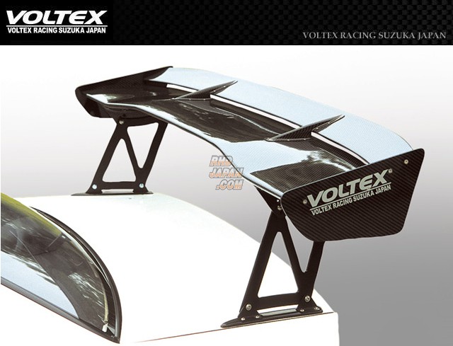 VOLTEX GT Wing Type 5 - 1400X195mm Wet Carbon Type-B End Plate 