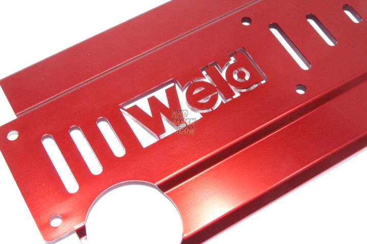 WELD Heat Sink Valve Cover Red - JZX90
