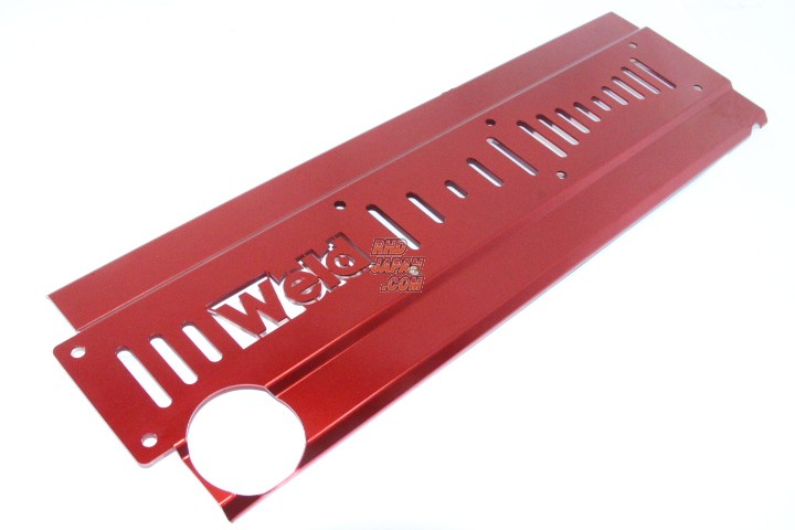 WELD Heat Sink Valve Cover Red - JZX90