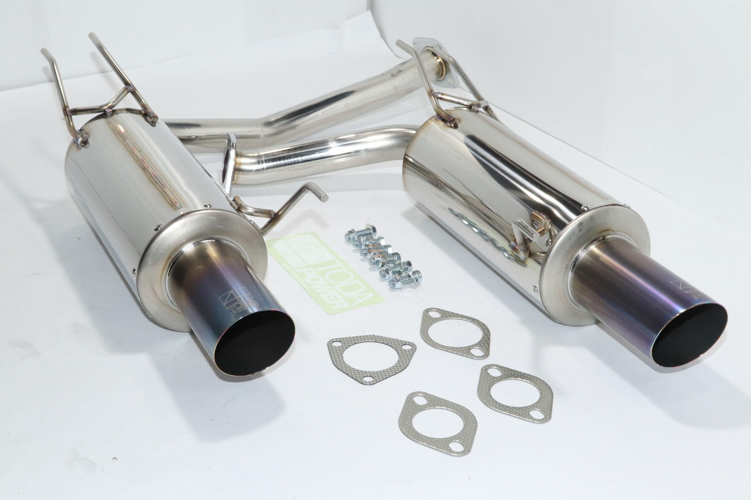 Toda Racing High Power Muffler Exhaust System - CL7 CL9