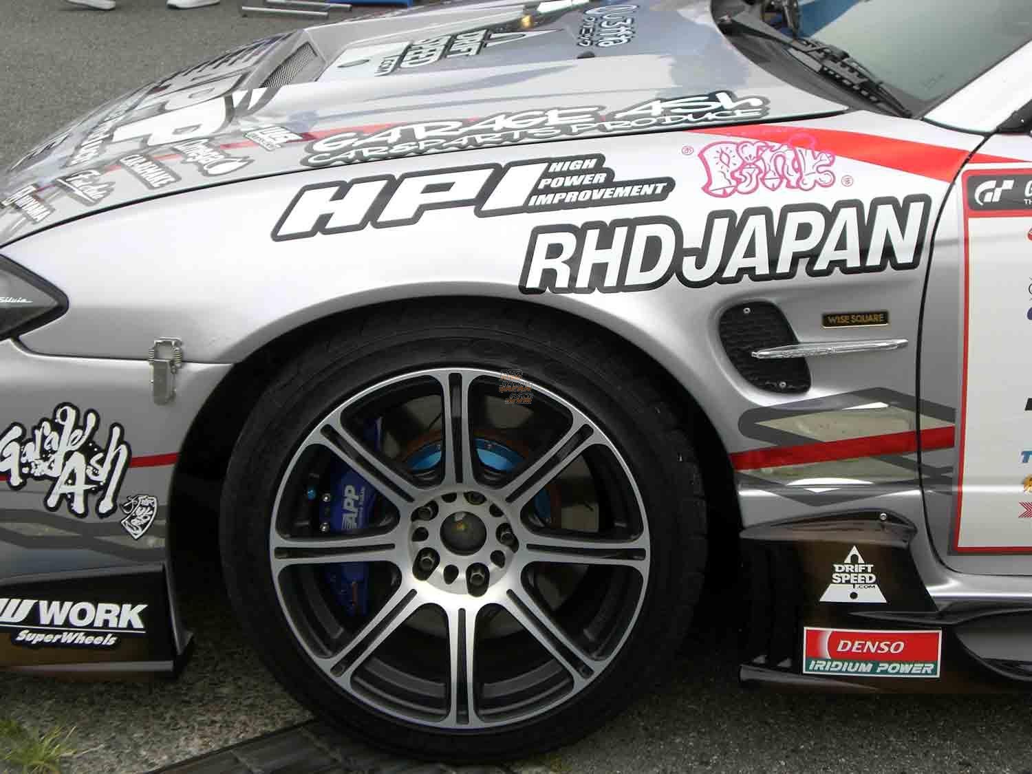 APP Front 6 POT Titanium Brake Caliper Kit - GC8
