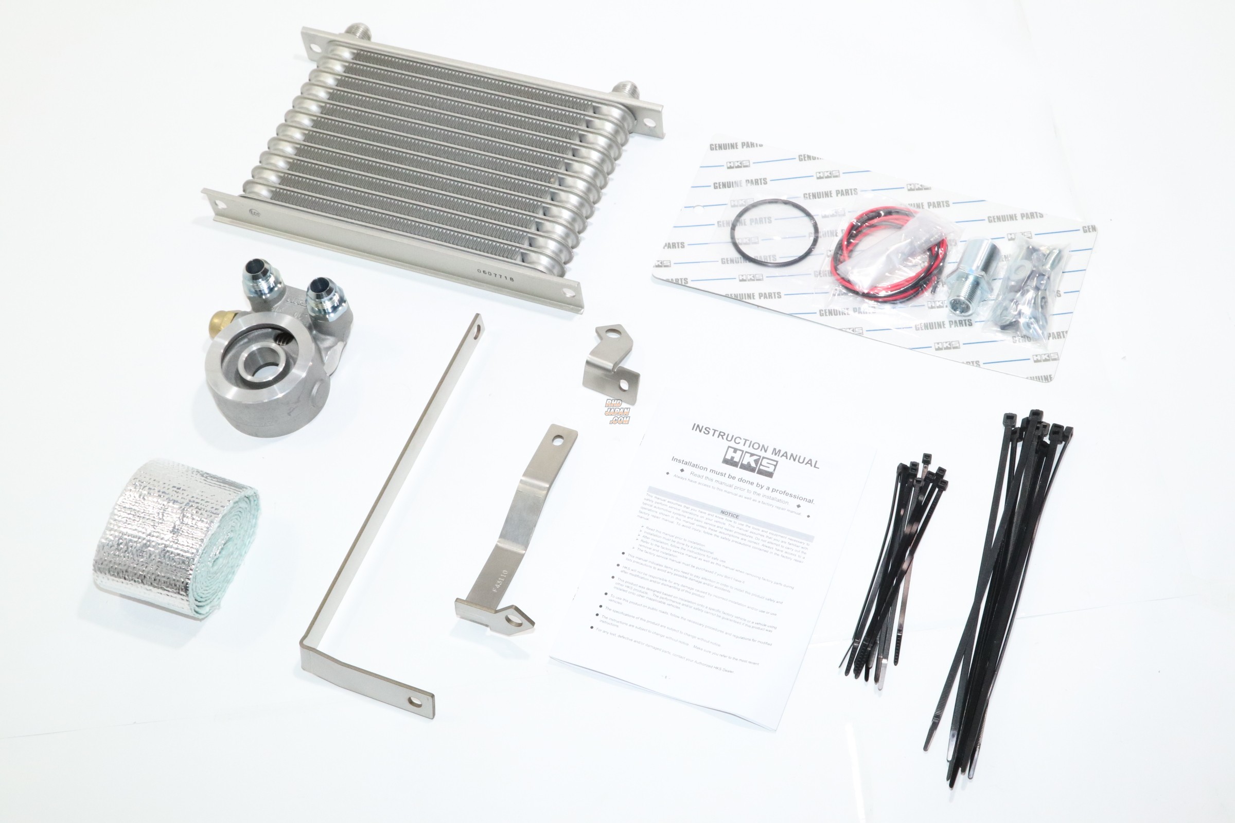 HKS Oil Cooler Kit S Type - Impreza WRX STI GDB Applied Model F / G