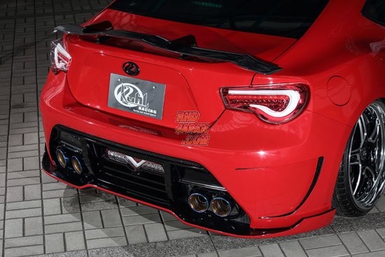 Kuhl Racing Rear Under Diffuser for Bumper 02R-SS I FRP Primer Gel Coat - 86 ZN6