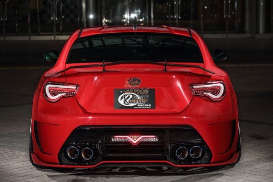 Kuhl Racing Rear Under Diffuser for Bumper 02R-SS I FRP Primer Gel Coat - 86 ZN6