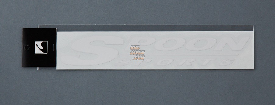Spoon Sports SpoonSports Logo Sticker White
