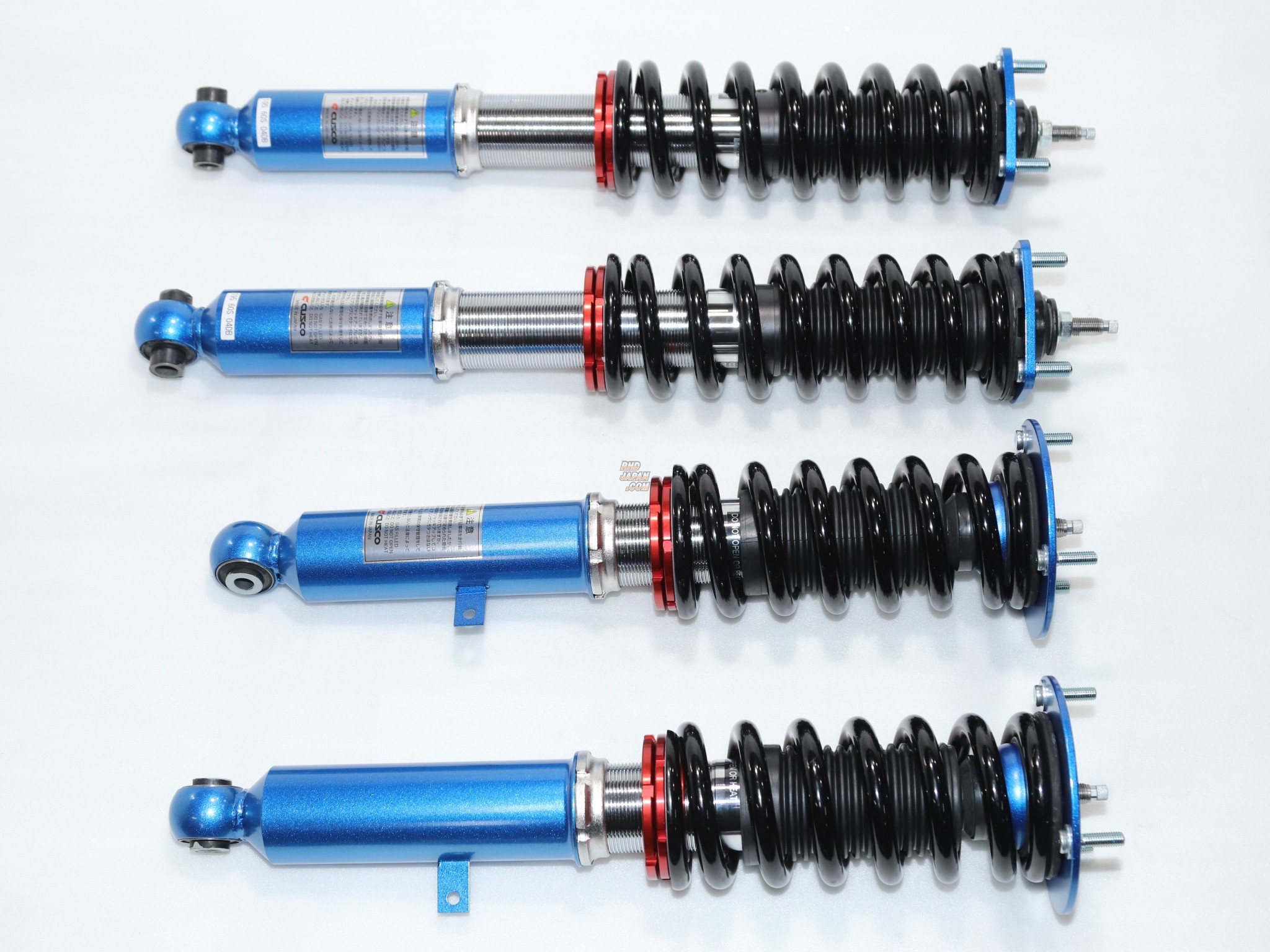 CUSCO Street ZERO A Red Coilover Kit Front14/Rear10 Rubber