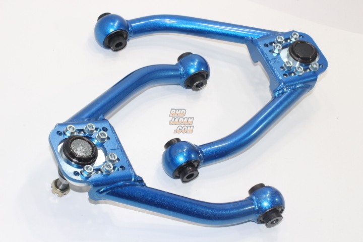 クスコCUSCOアッパーアームフロント チェイサー JZX100 JZX90 CUSCO Negative Camber Upper Arms - JZX90 JZX100 - RHDJapan