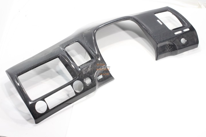 Back Yard Special Carbon Fiber Dash Panel Surround Cover - Civic FD2